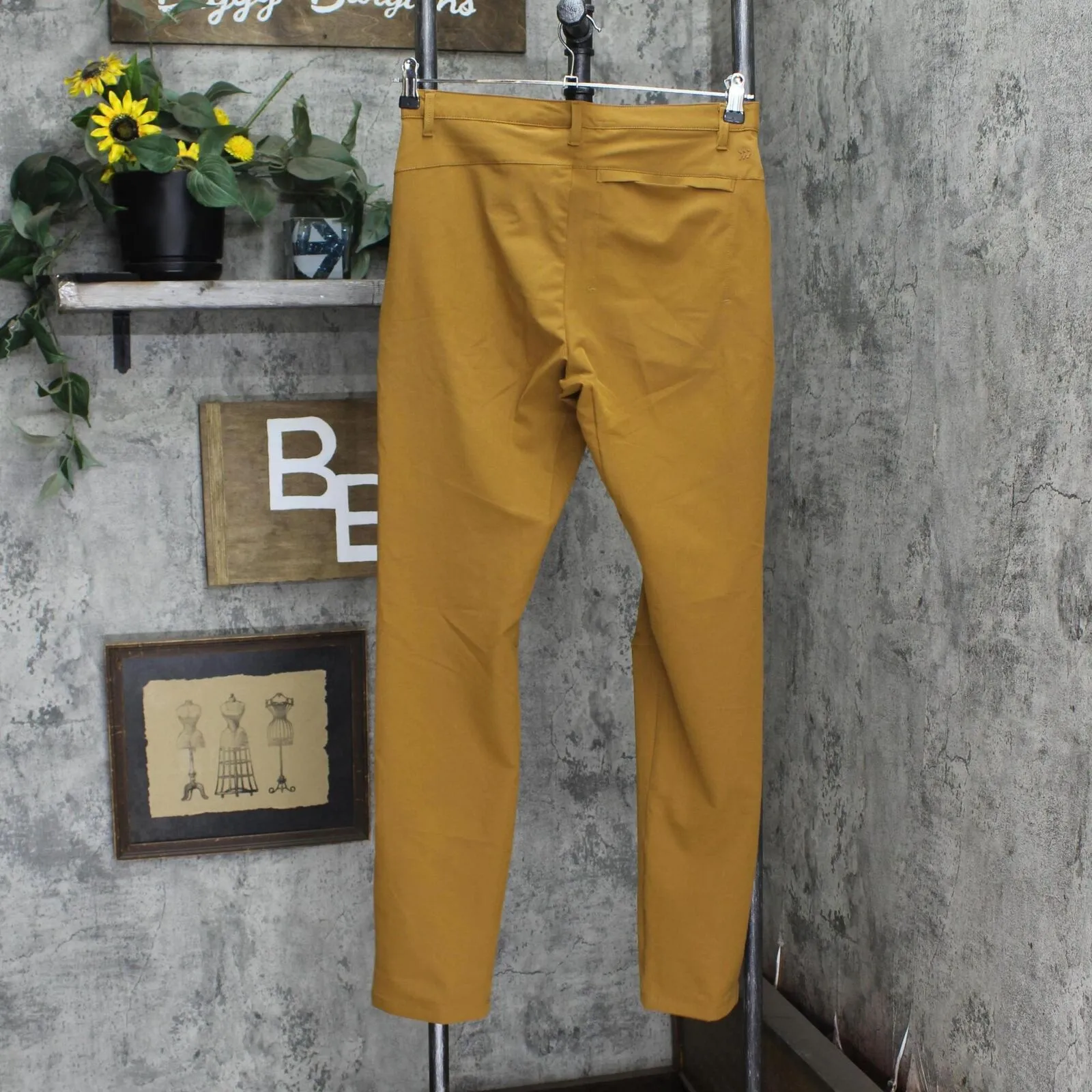 All in Motion Mens Stretch Traveler Pants 16651497dc3159 Brown 30