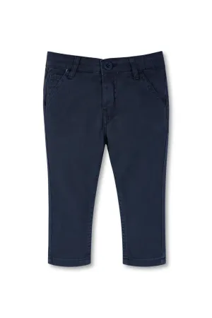 Boys Navy Blue Chino Pants