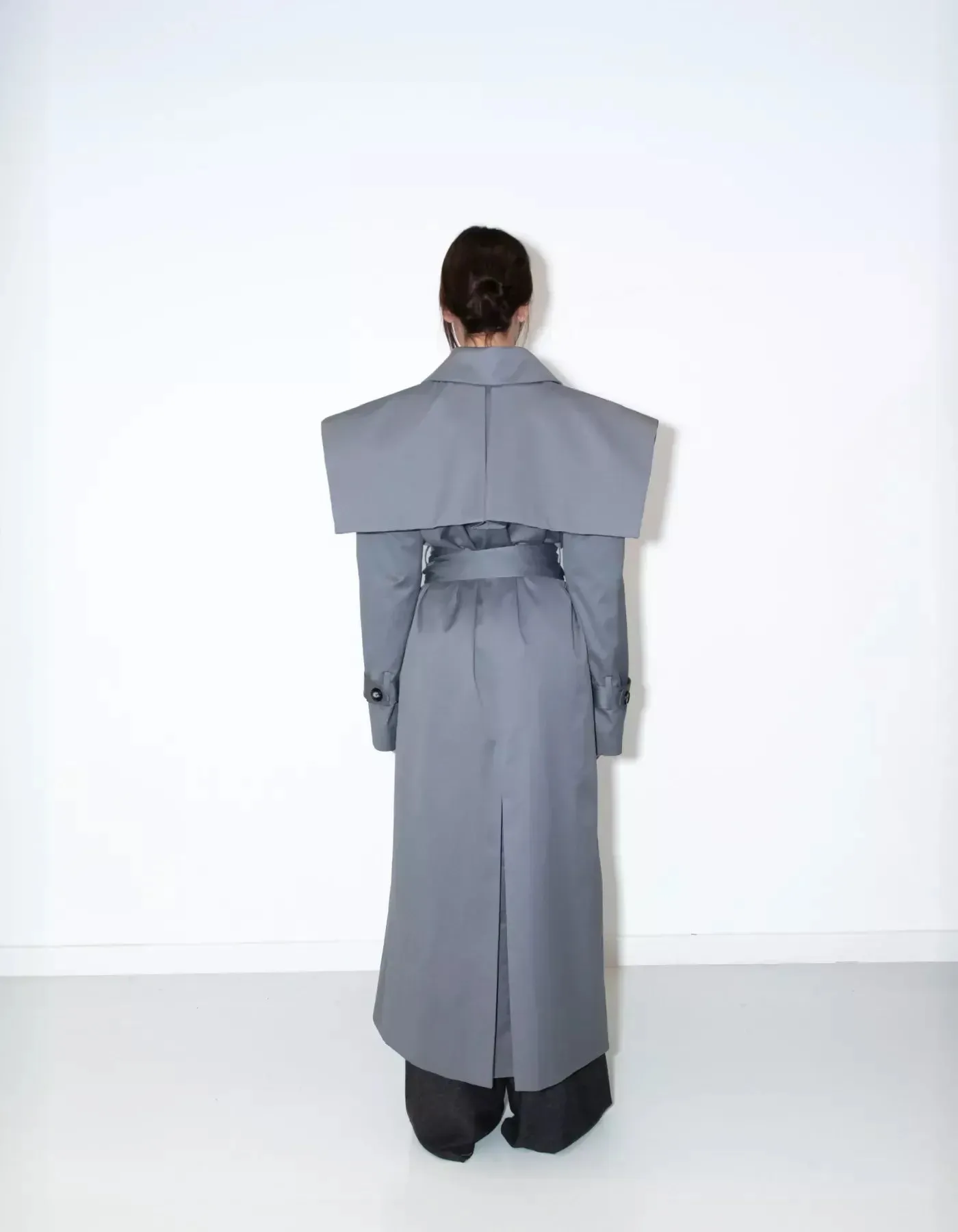 Ceta Cape Trench Coat