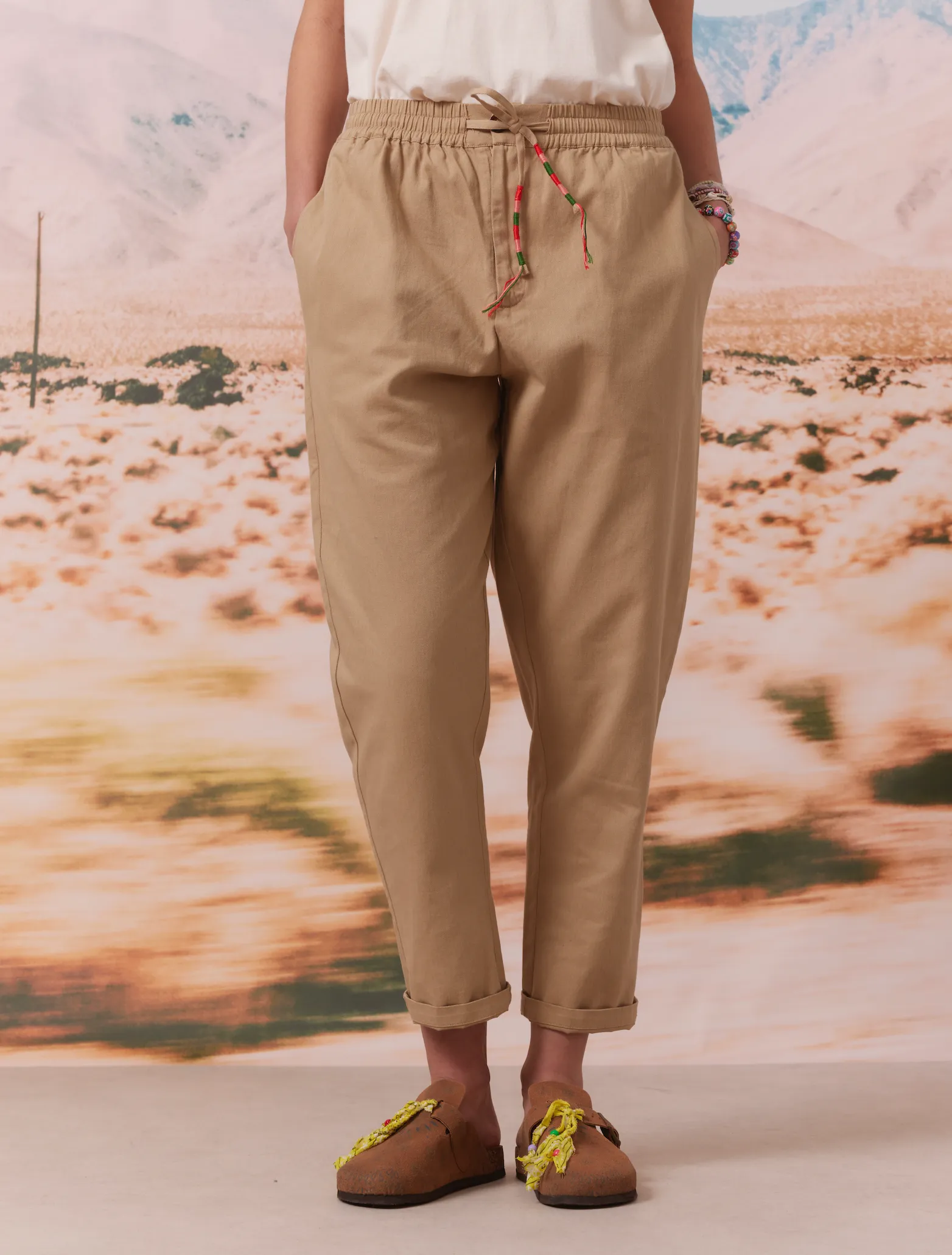 Chino pants beige