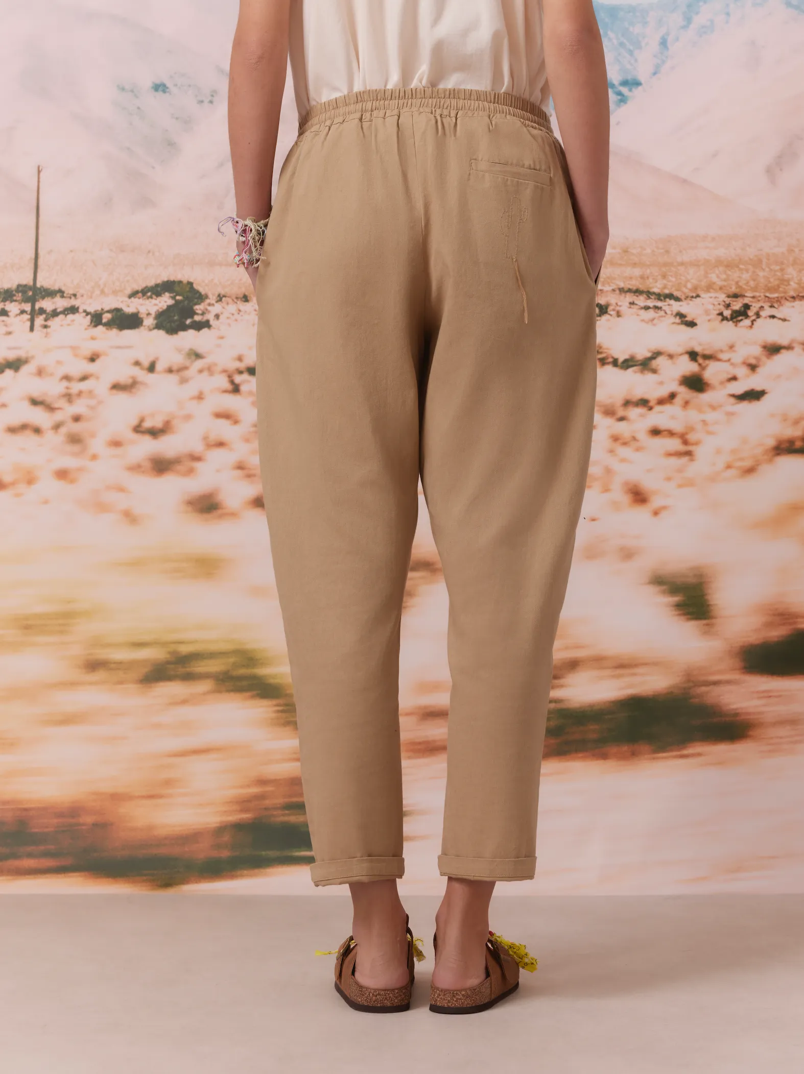 Chino pants beige