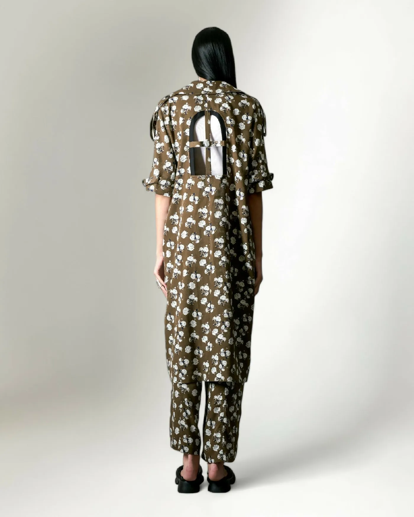 COCOA BLOSSOM TRENCH COAT