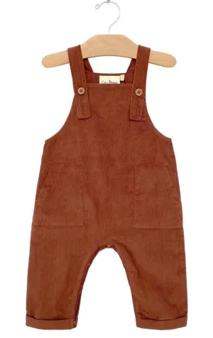 Corduroy Overall - Rust