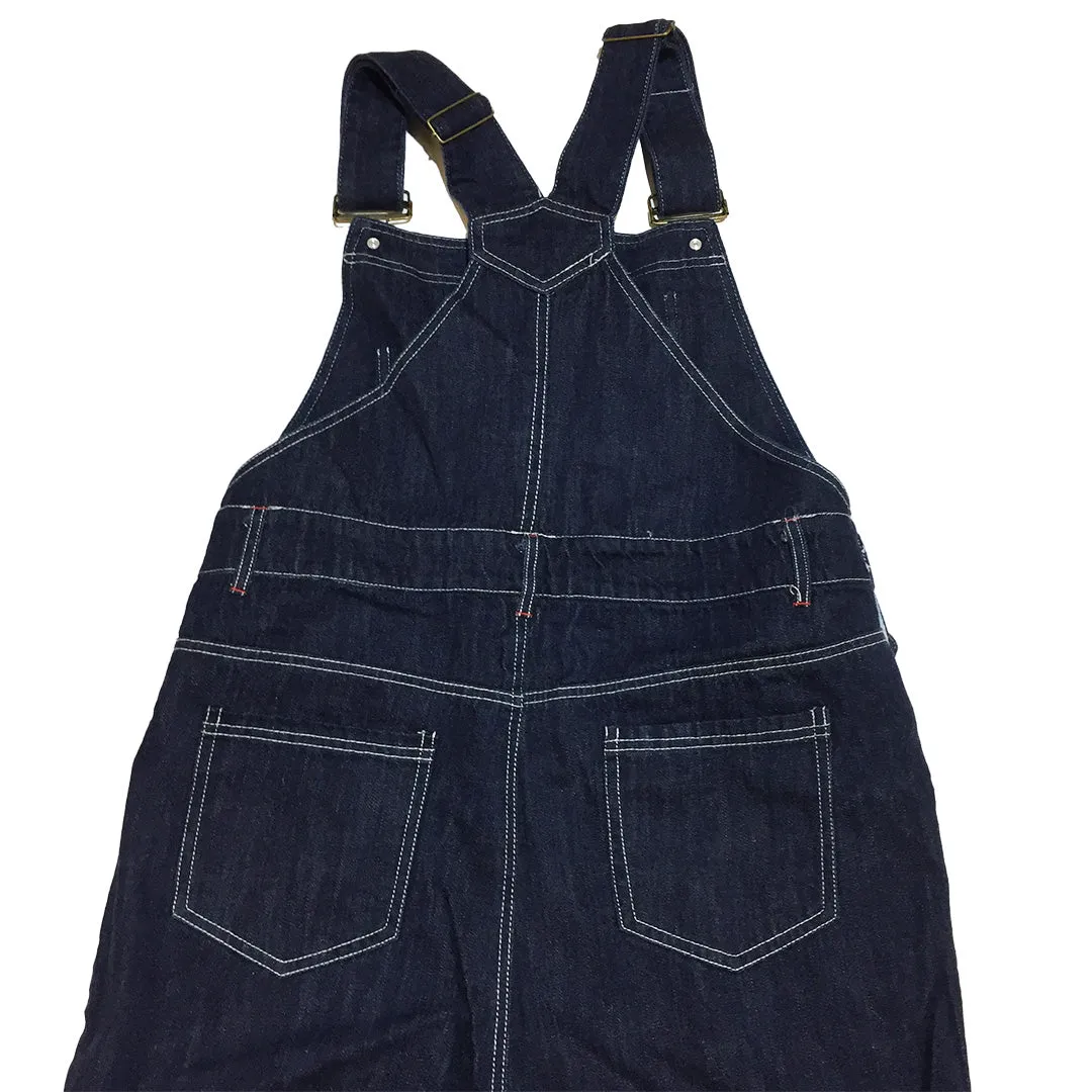 Denim Overall Shorts