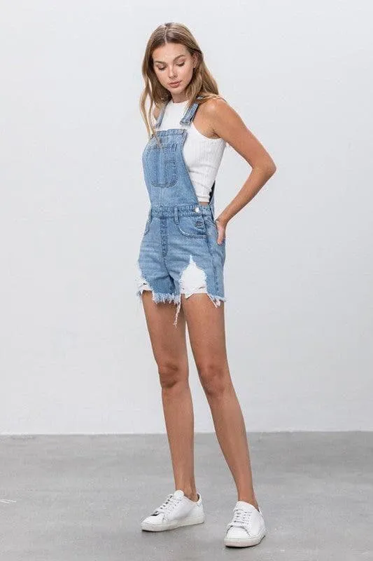 INSANE GENE Overall Shorts