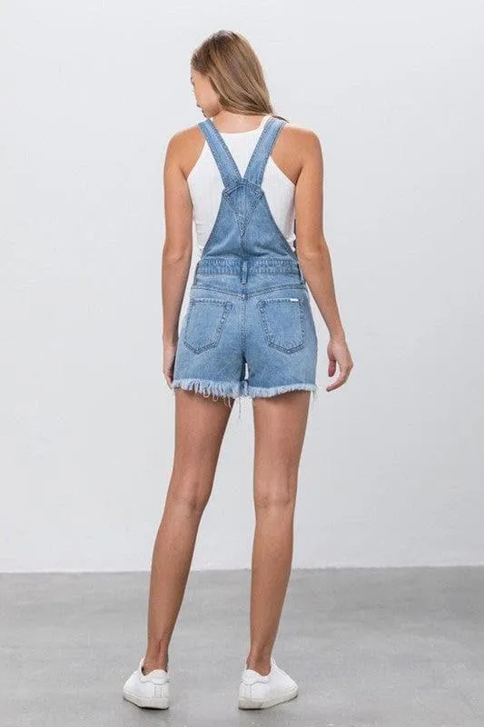 INSANE GENE Overall Shorts