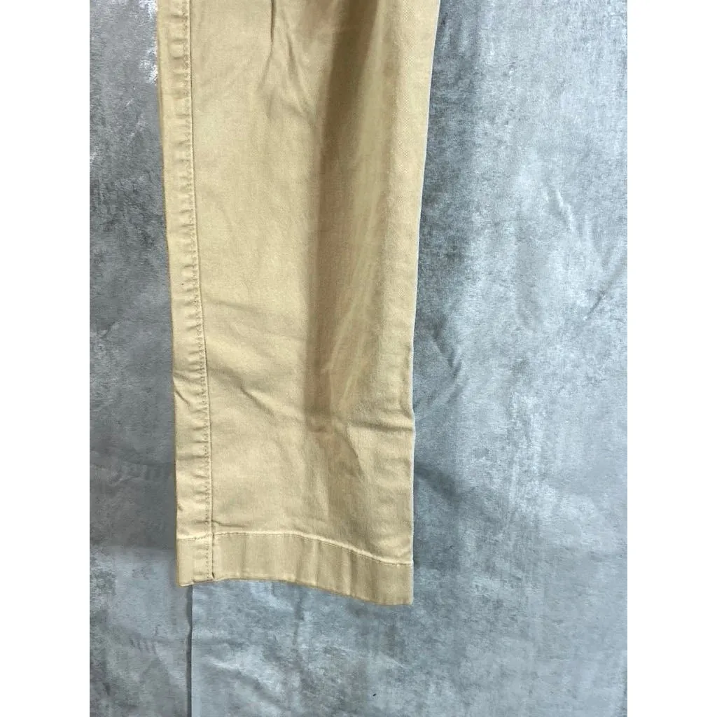 J.CREW Men's British Khaki Flex Slim-Fit Chino Pants SZ 34X32