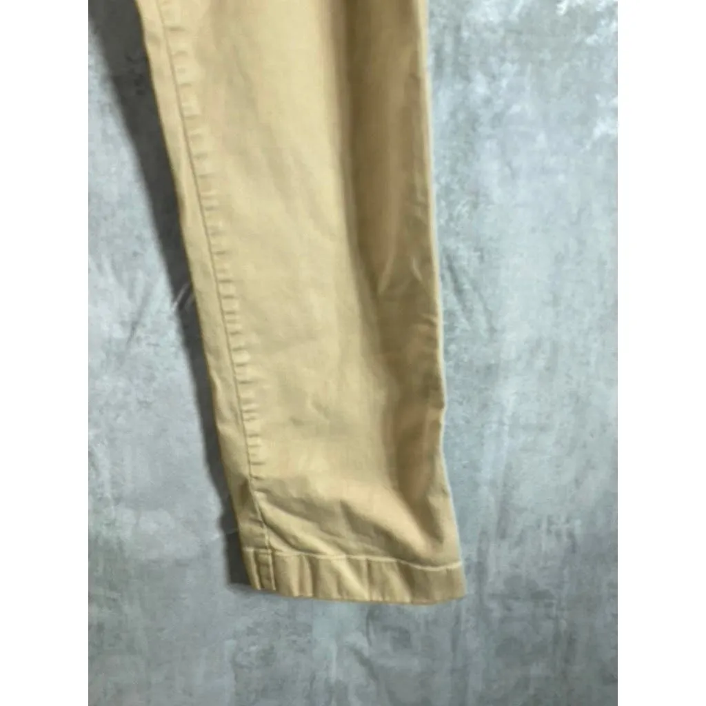 J.CREW Men's British Khaki Flex Slim-Fit Chino Pants SZ 34X32