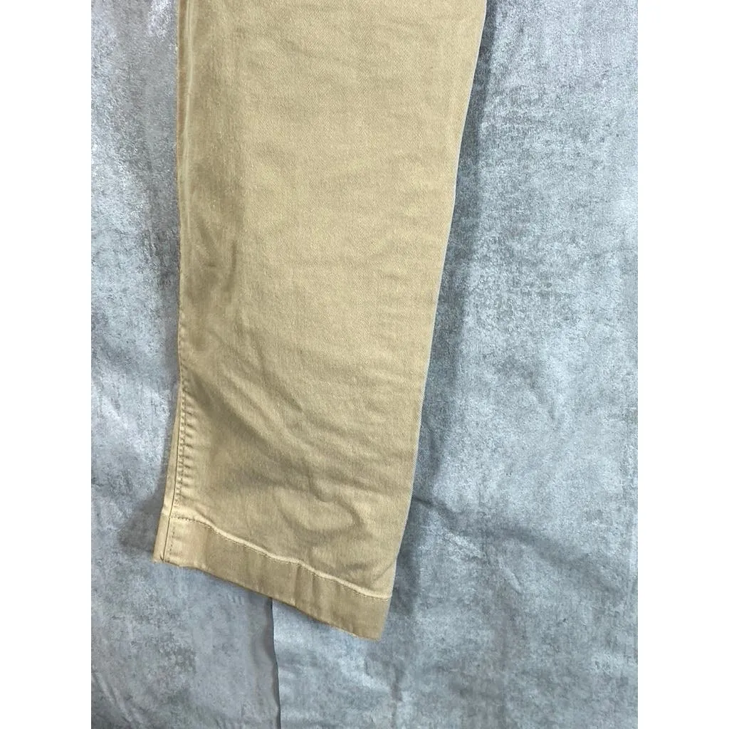 J.CREW Men's British Khaki Flex Slim-Fit Chino Pants SZ 34X32