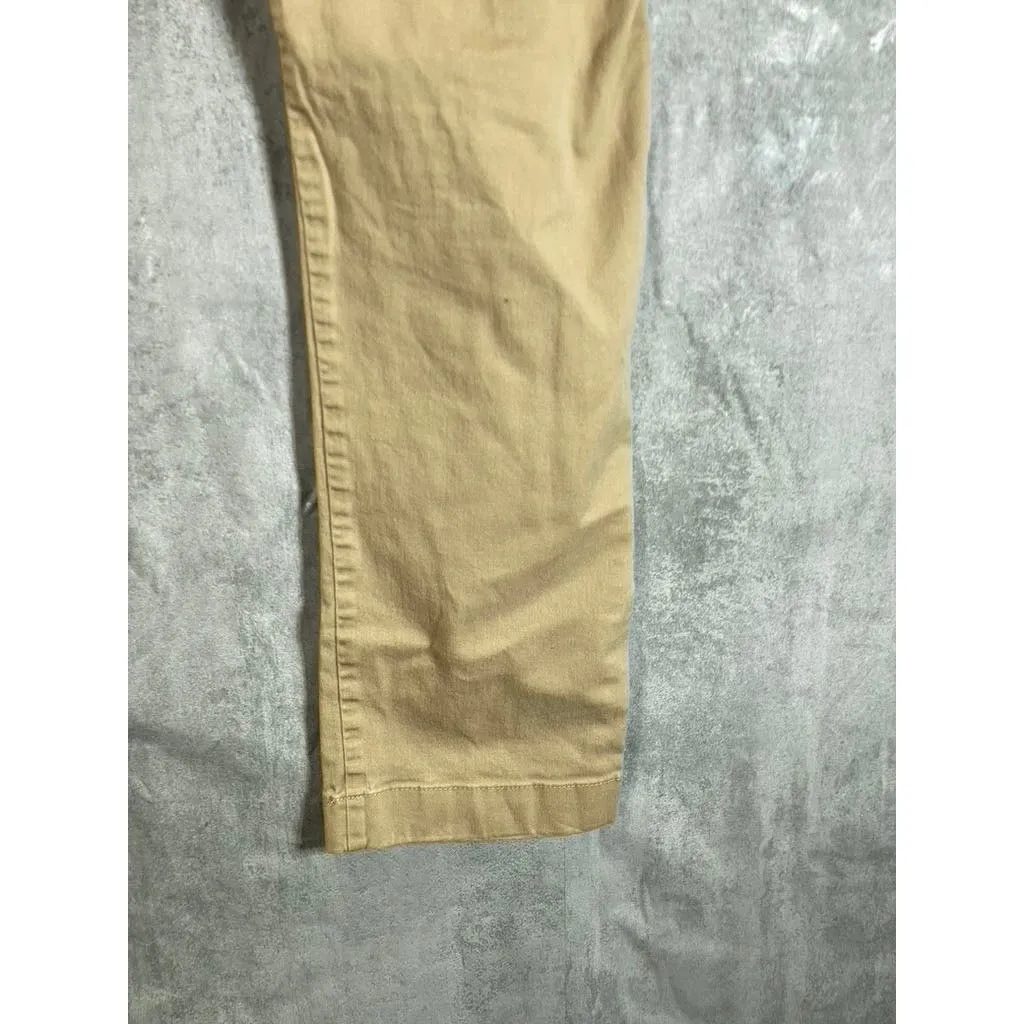 J.CREW Men's British Khaki Flex Slim-Fit Chino Pants SZ 34X32