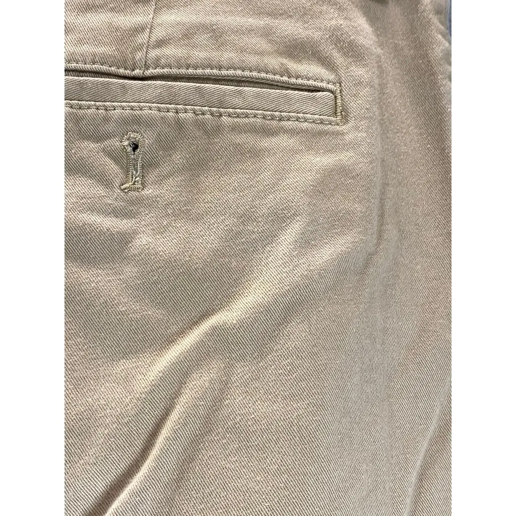 J.CREW Men's British Khaki Flex Slim-Fit Chino Pants SZ 34X32