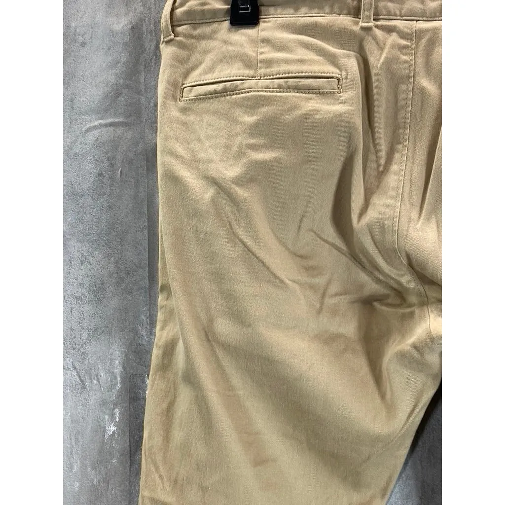J.CREW Men's British Khaki Flex Slim-Fit Chino Pants SZ 34X32
