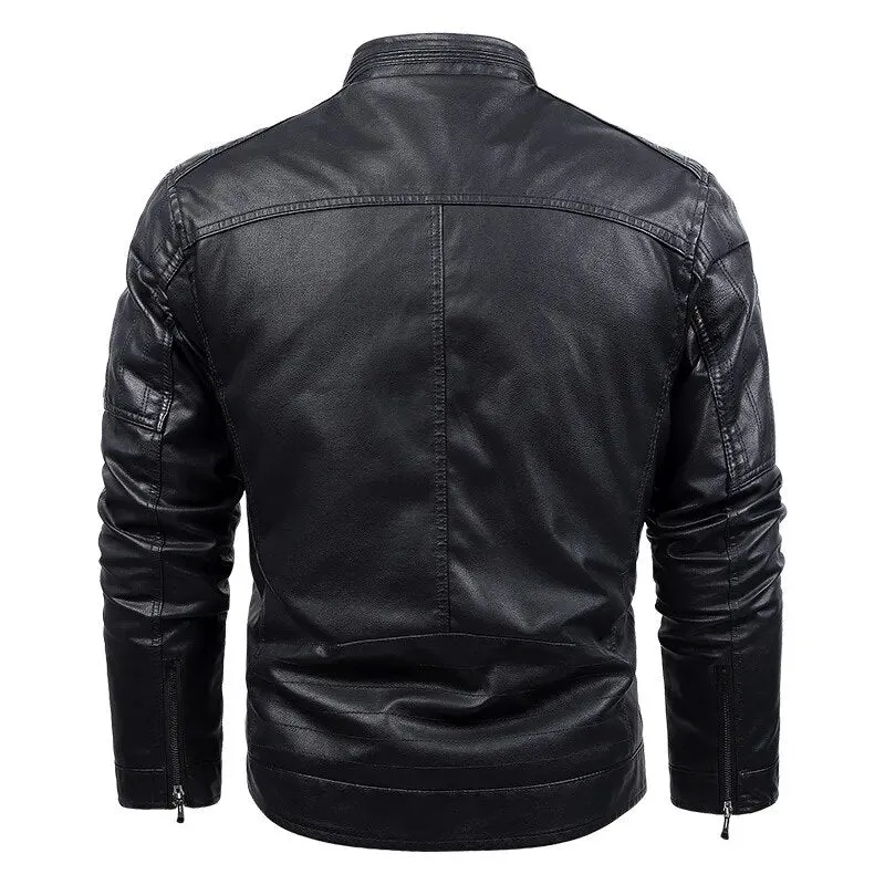 Leather Coat Jackets For Mens Winter Coats Man Men's Sports Sweat-shirts Parkas Down Light Vintage Hooded Golf Wear Clothing Hot
