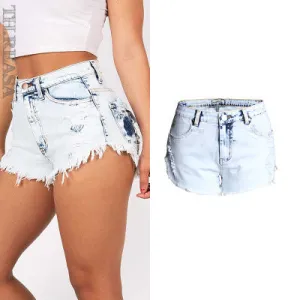 Light Blue Short Jeans Pants