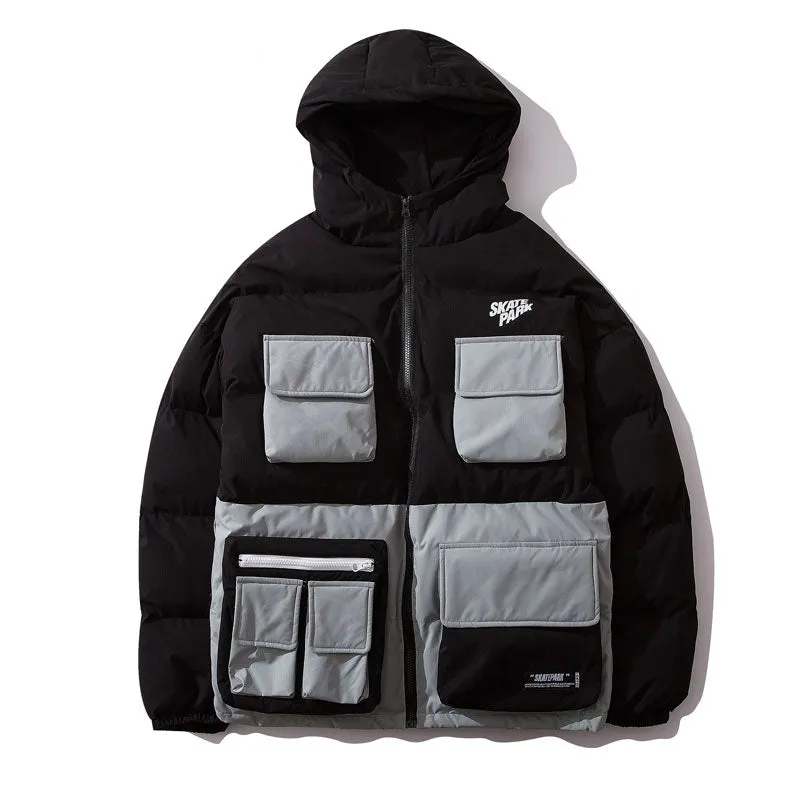 Men's Casual Thick Hooded Parka
