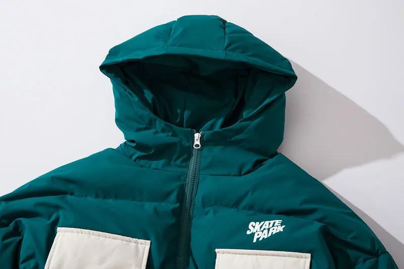 Men's Casual Thick Hooded Parka