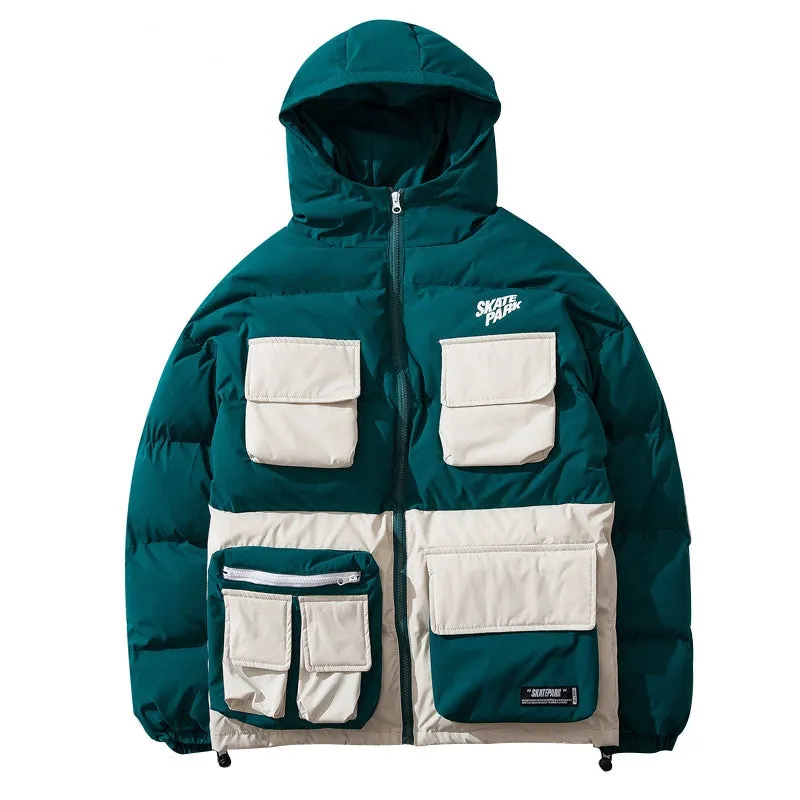 Men's Casual Thick Hooded Parka