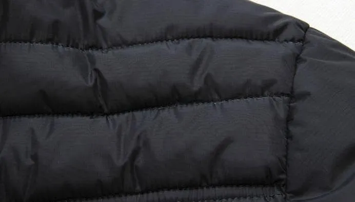 Men's Solid Color Thick Winter Jacket