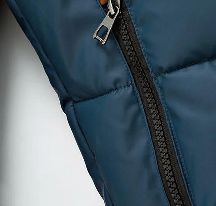 Men's Warm Winter Windproof Down Jacket