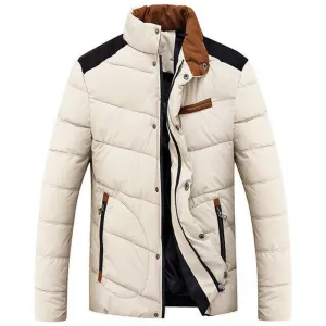 Men's Warm Winter Windproof Down Jacket