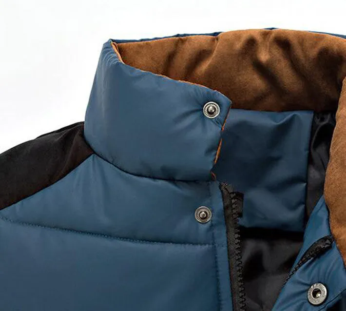 Men's Warm Winter Windproof Down Jacket
