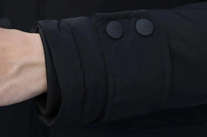Men's Winter Casual Long Parka | Plus Size