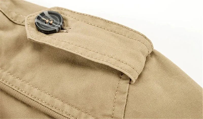 Men's Winter Casual Warm Fleece Hooded Parka