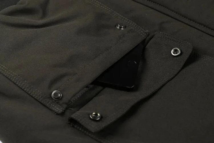 Men's Winter Cotton Padded Thermal Down Hooded Bomber | Men's Warm Parka
