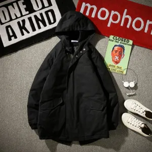Men's Winter Cotton Warm Parka