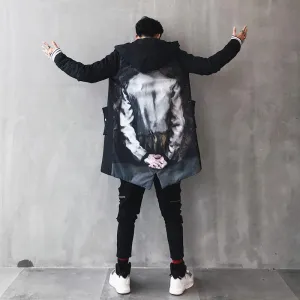 Men's Winter Long Warm Parka | Plus Size