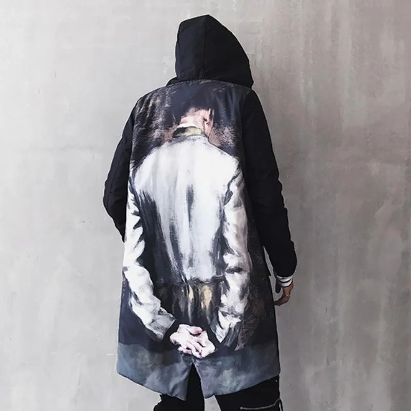 Men's Winter Long Warm Parka | Plus Size