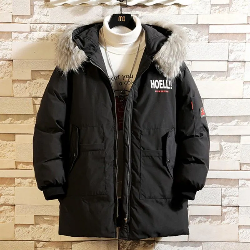 Men's Winter Loose Thick Parka | Plus Size