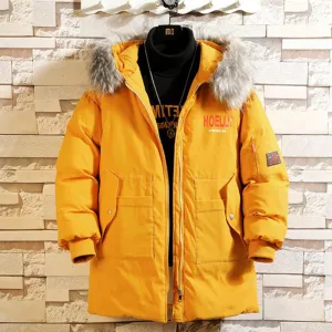 Men's Winter Loose Thick Parka | Plus Size