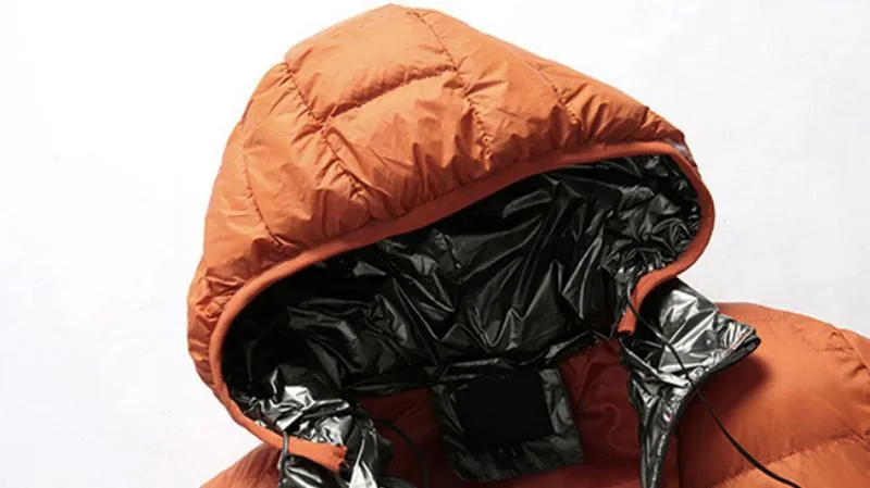 Men's Winter Solid Colored Parka