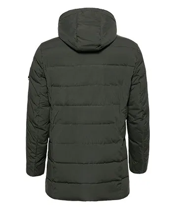 Men's Winter Warm Bio-Down Coat With Detachable Hat