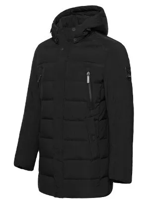 Men's Winter Warm Bio-Down Coat With Detachable Hat