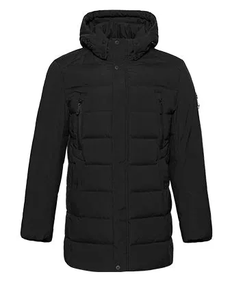 Men's Winter Warm Bio-Down Coat With Detachable Hat