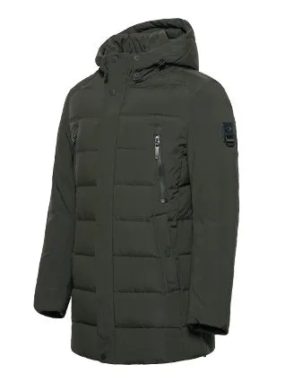 Men's Winter Warm Bio-Down Coat With Detachable Hat