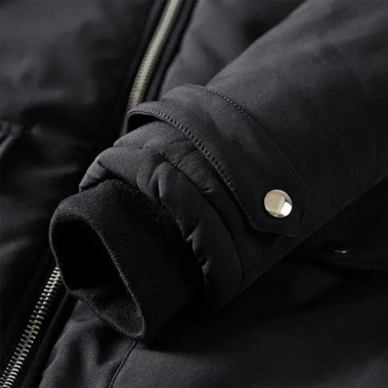 Men's Winter Warm Cotton Hooded Parka | Men's Outwear