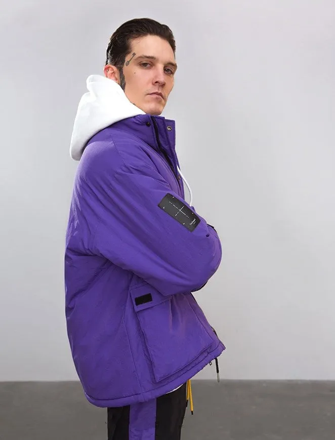 Men's Winter Warm Cotton-Padded Windproof Thick Parka