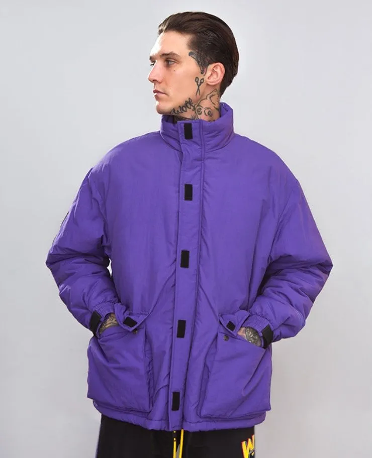 Men's Winter Warm Cotton-Padded Windproof Thick Parka
