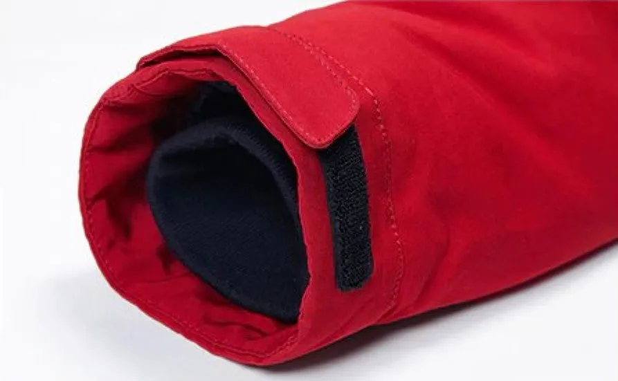 Men's Winter Warm Down Coat With Detachable Fur Hat