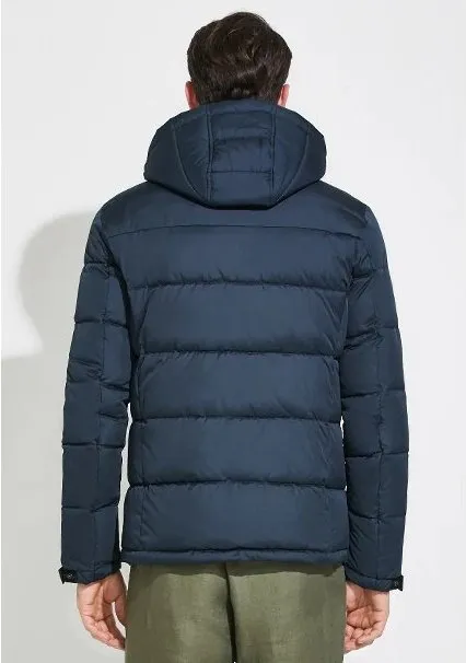 Men's Winter Warm Waterproof Hooded Down Jacket
