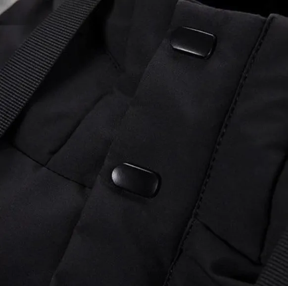 Men's Winter Warm Waterproof Hooded Long Parka
