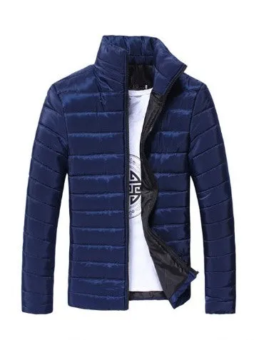 Men's Winter Warm Windproof Thermal Down Cotton Parka