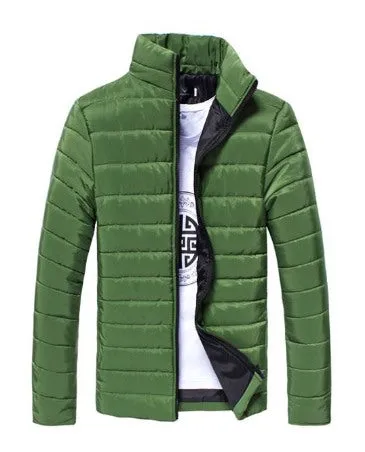 Men's Winter Warm Windproof Thermal Down Cotton Parka