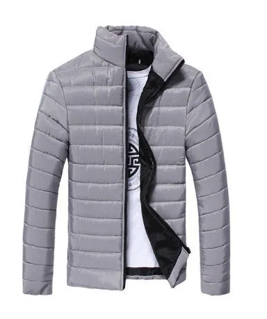 Men's Winter Warm Windproof Thermal Down Cotton Parka