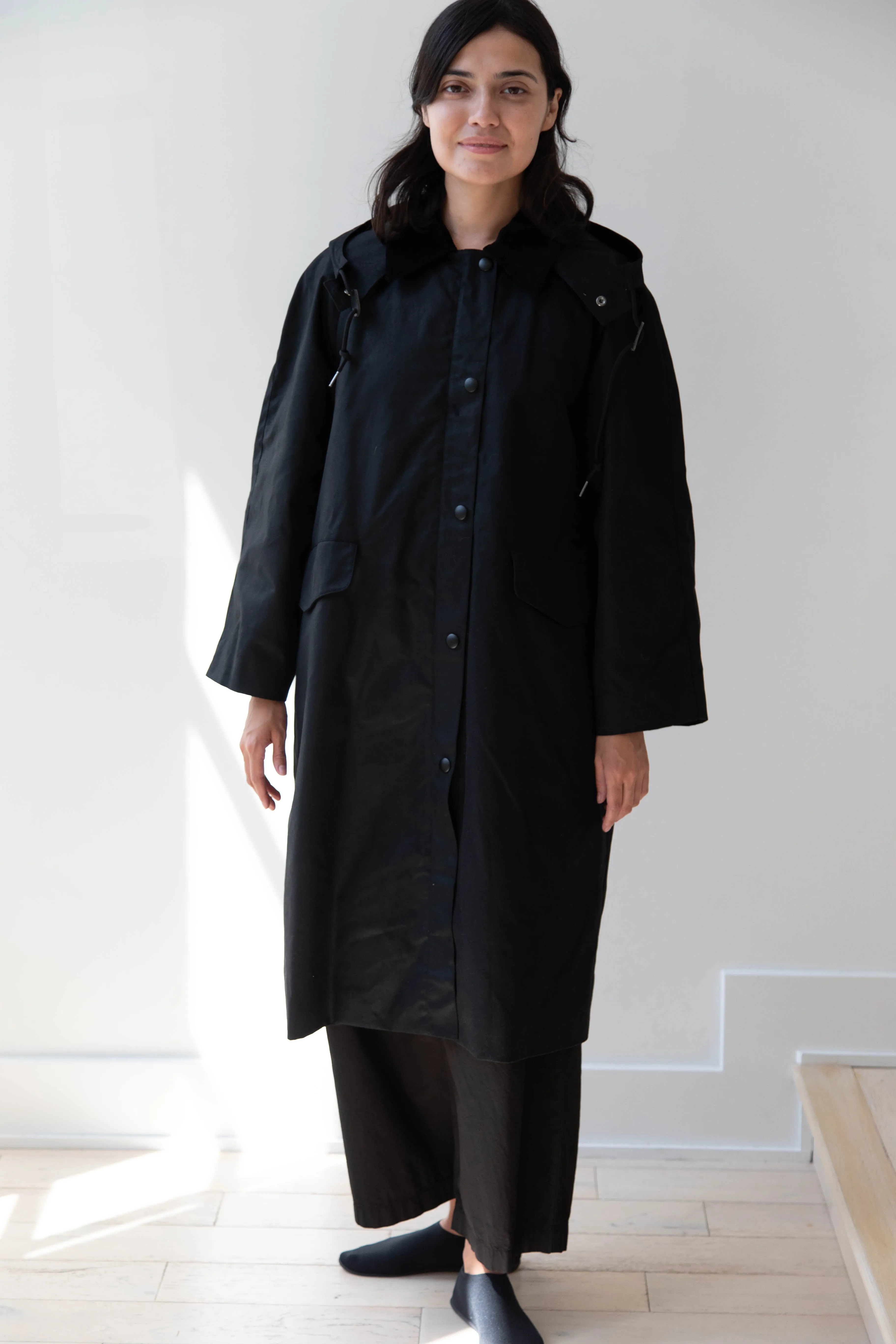 Nothing Written | Waxed Cotton Hooded Trench