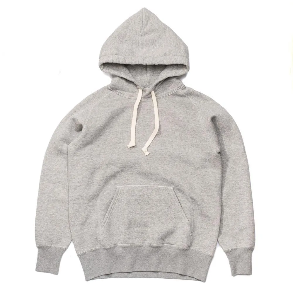Pherrow's 22W-P VSW-Parka Hooded Sweatshirt Heather Grey