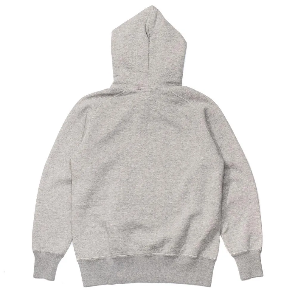 Pherrow's 22W-P VSW-Parka Hooded Sweatshirt Heather Grey